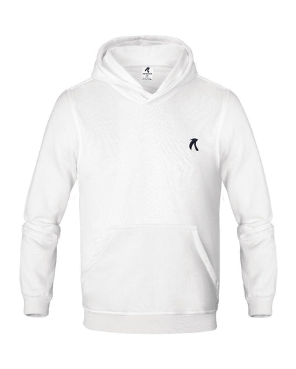 Buzo tipo hoodie para hombre esencial blanco
