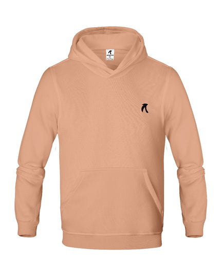 Buzo tipo hoodie para hombre esencial camel