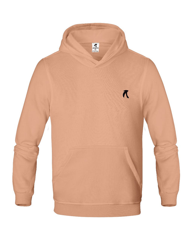 Buzo tipo hoodie para hombre esencial camel