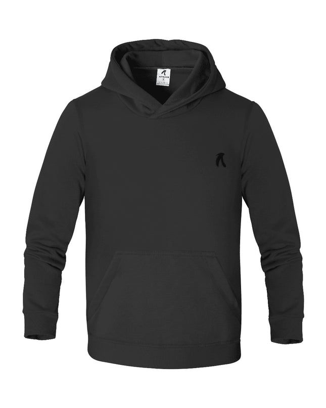 Buzo tipo hoodie para hombre esencial gris oscuro