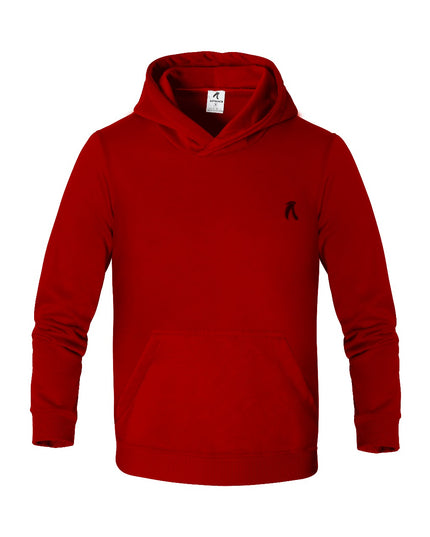 Buzo tipo hoodie para hombre esencial rojo