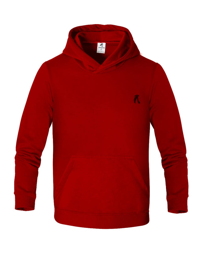 Buzo tipo hoodie para hombre esencial rojo