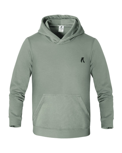 Buzo tipo hoodie para hombre esencial verde oliva