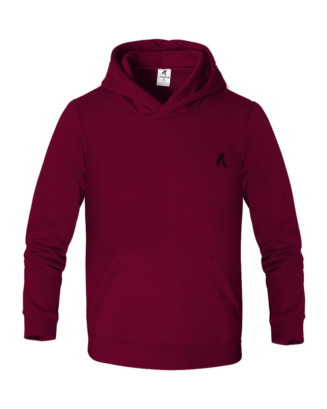 Buzo tipo hoodie para hombre esencial vinotinto