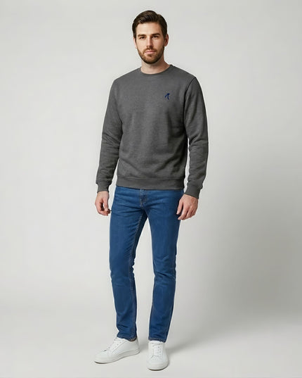 Camibuzo para hombre esencial gris oscuro