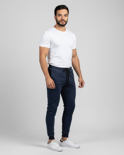 Jogger Hombre Esencial Azul Oscuro