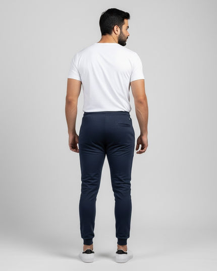 Jogger Hombre Esencial Azul Oscuro