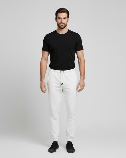 Jogger Hombre Esencial Blanco