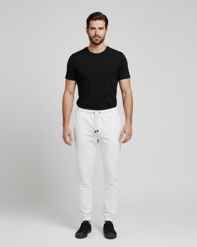 Jogger Hombre Esencial Blanco