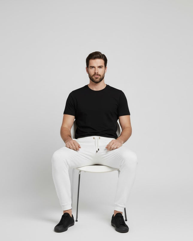 Jogger Hombre Esencial Blanco