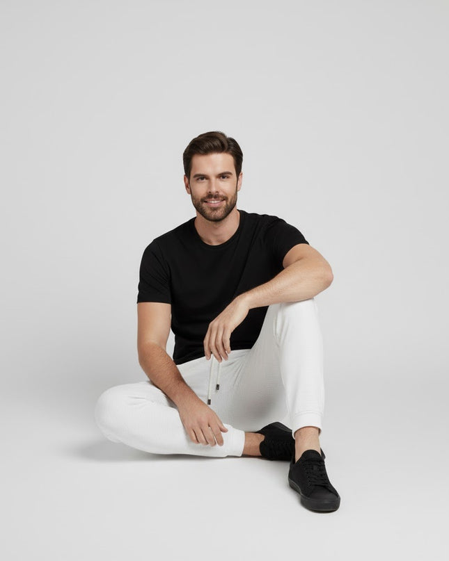 Jogger Hombre Esencial Blanco