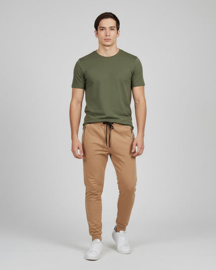 Jogger Hombre Esencial Camel