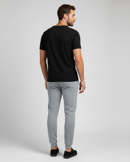 Jogger Hombre Esencial Gris Claro