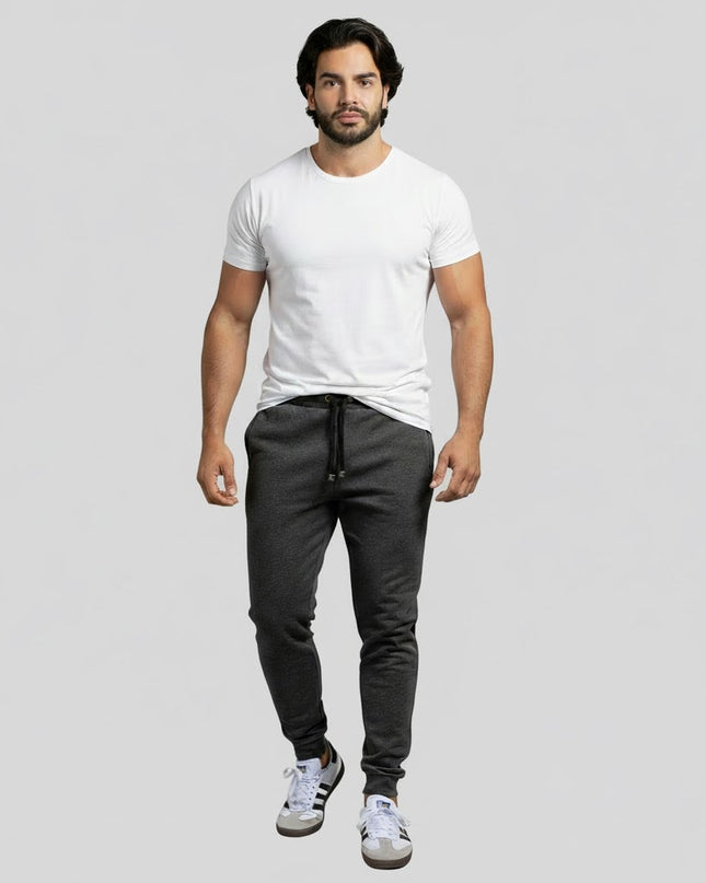Jogger Hombre Esencial Gris Oscuro