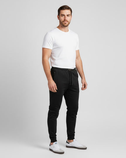 Jogger Hombre Negro Esencial