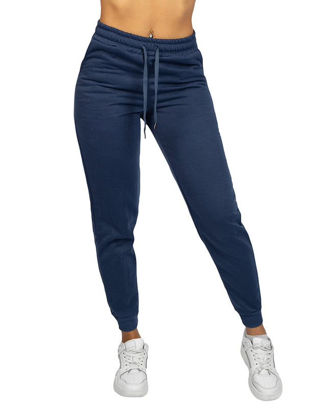 Jogger Mujer Esencial Azul Oscuro