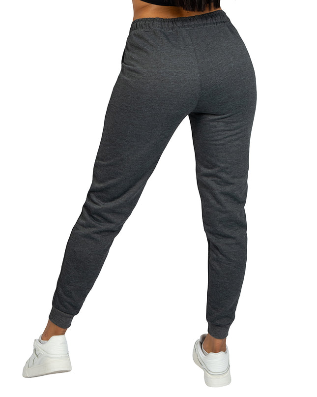 Jogger Mujer Esencial Gris Oscuro