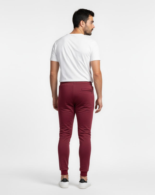 Jogger Hombre Esencial Vinotinto