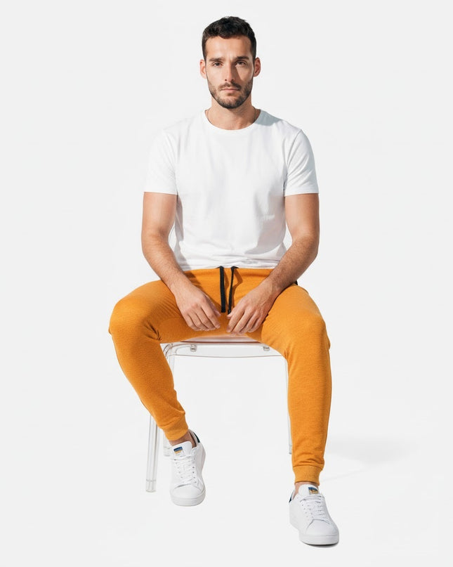 Jogger Hombre Esencial Mostaza