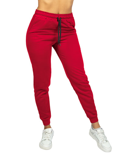 Jogger Mujer Esencial Rojo