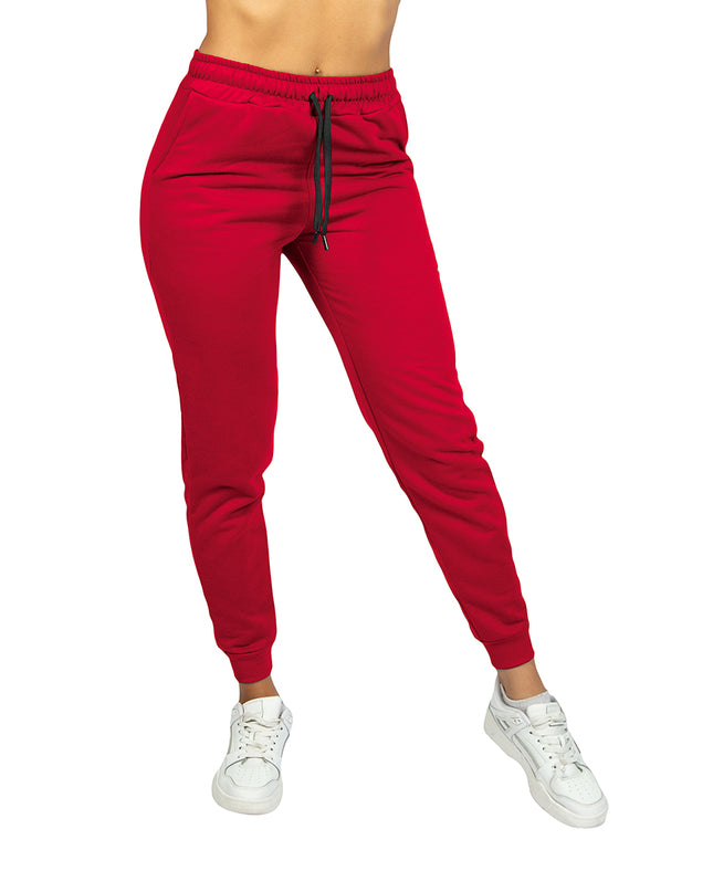 Jogger Mujer Esencial Rojo