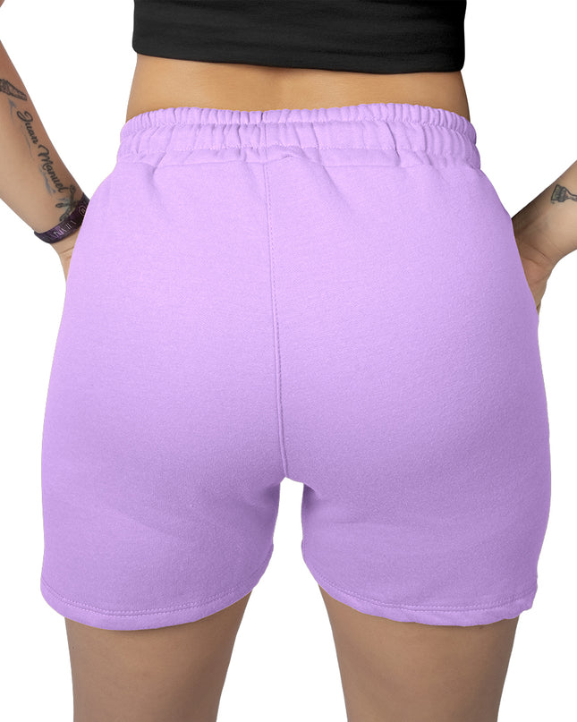 Pantaloneta para mujer en burda esencial lila