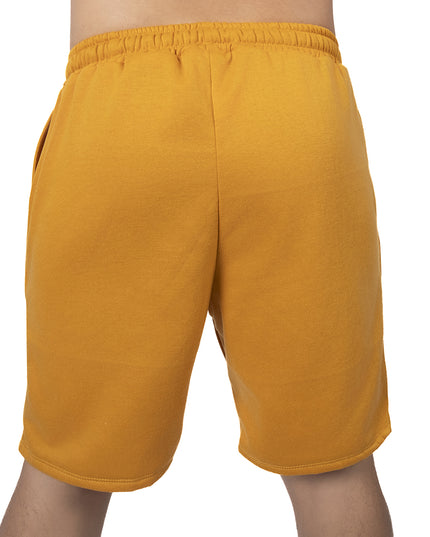 Pantaloneta para hombre en algodon esencial mostaza