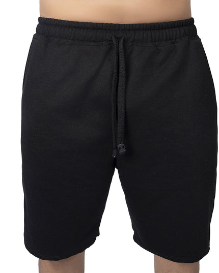Pantaloneta para hombre en burda negro