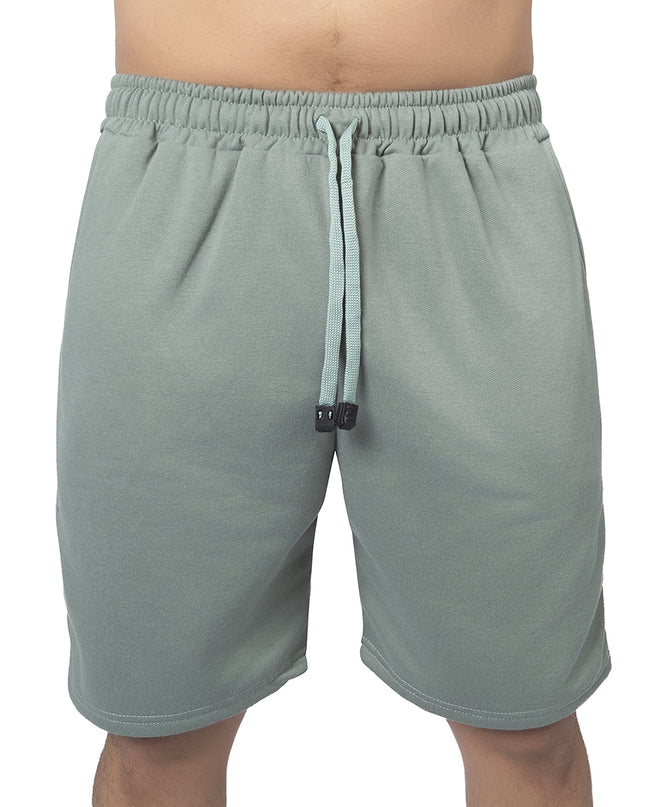 Pantaloneta para hombre en burda verde oliva
