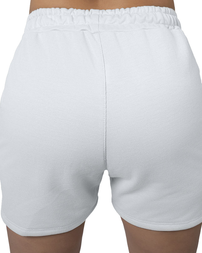 Pantaloneta para mujer en algodon esencial blanca