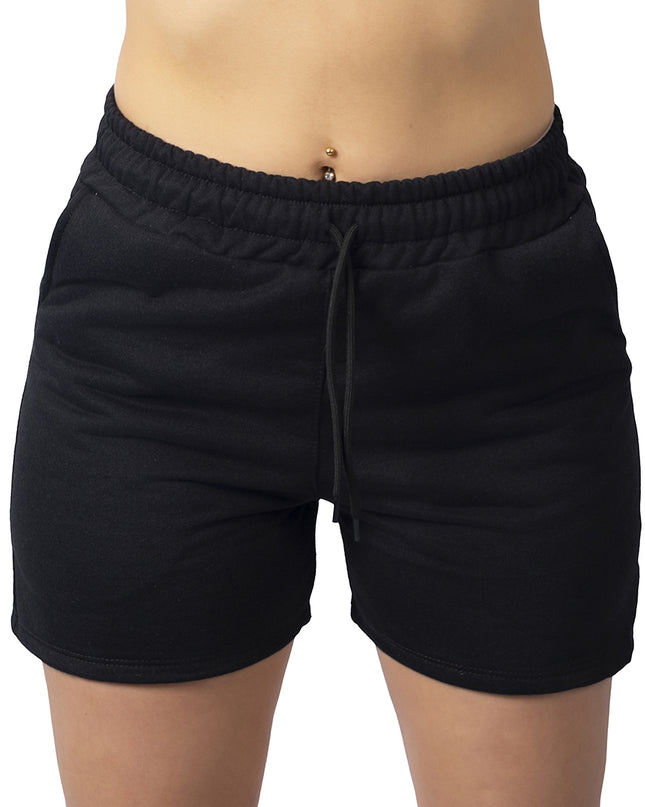 Pantaloneta para mujer en algodon esencial negra
